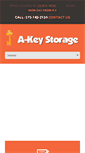 Mobile Screenshot of akeystorage.com